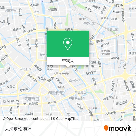 大浒东苑地图