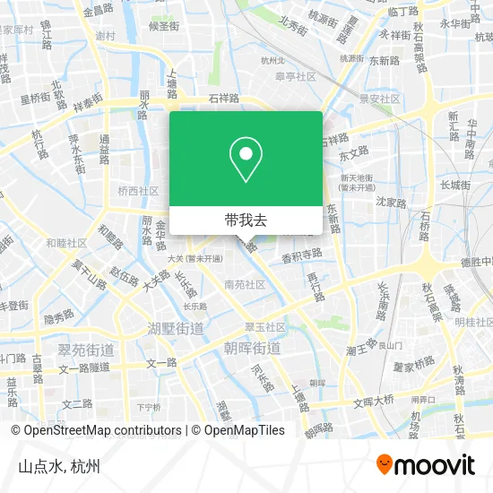 山点水地图