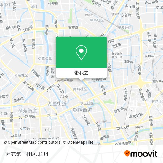 西苑第一社区地图