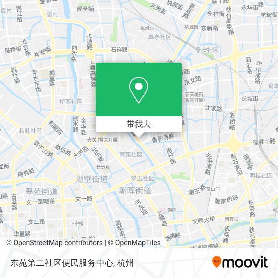 东苑第二社区便民服务中心地图