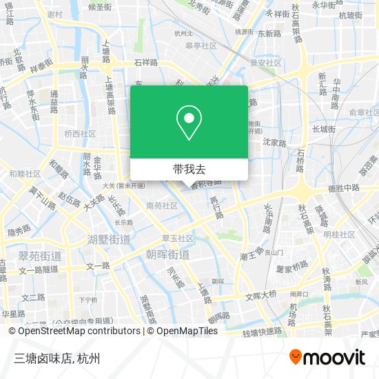 三塘卤味店地图