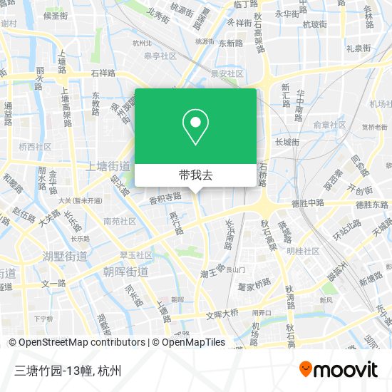 三塘竹园-13幢地图