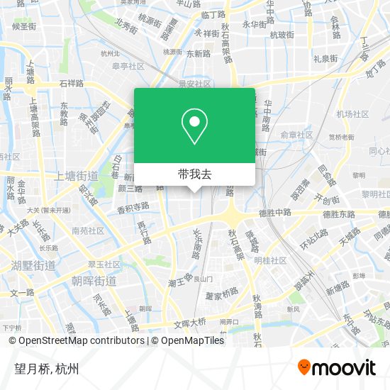 望月桥地图