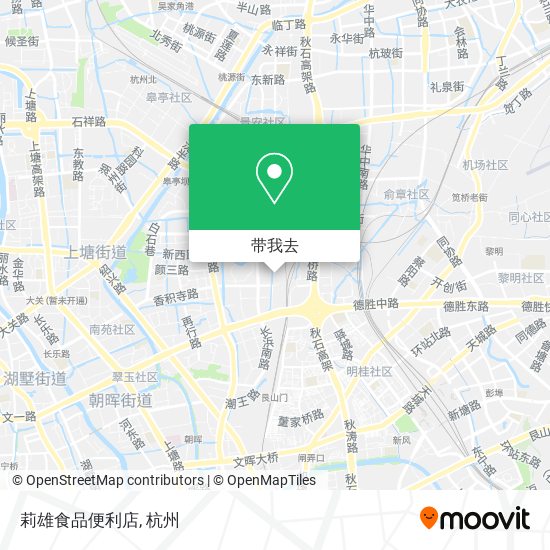 莉雄食品便利店地图