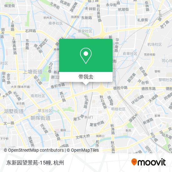 东新园望景苑-15幢地图