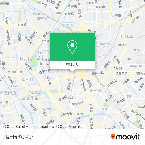 杭州华联地图