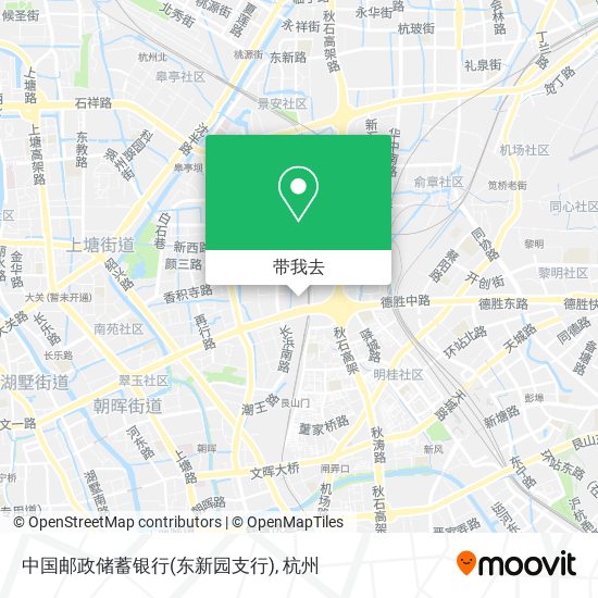 中国邮政储蓄银行(东新园支行)地图
