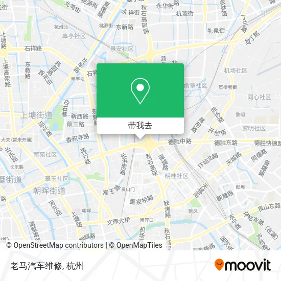 老马汽车维修地图