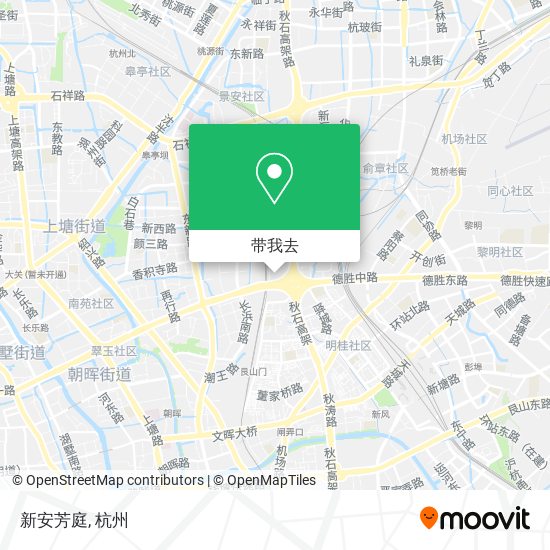 新安芳庭地图