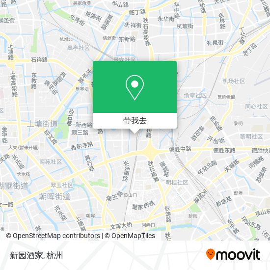 新园酒家地图