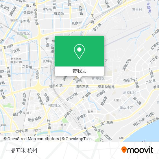 一品五味地图