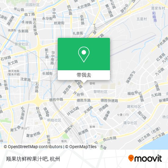 顺果坊鲜榨果汁吧地图