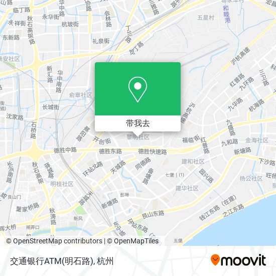 交通银行ATM(明石路)地图