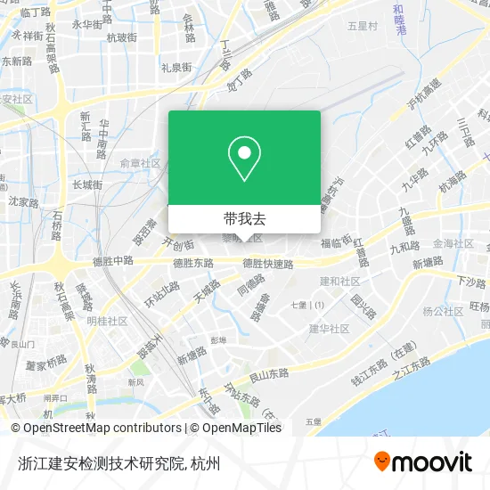 浙江建安检测技术研究院地图