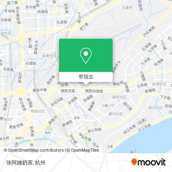 张阿姨奶茶地图