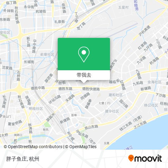 胖子鱼庄地图