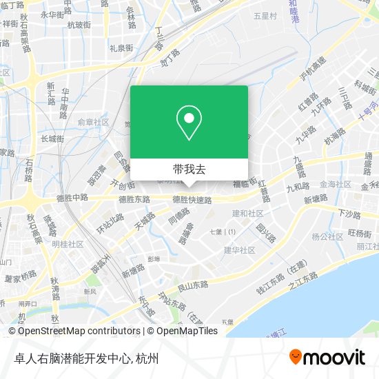 卓人右脑潜能开发中心地图