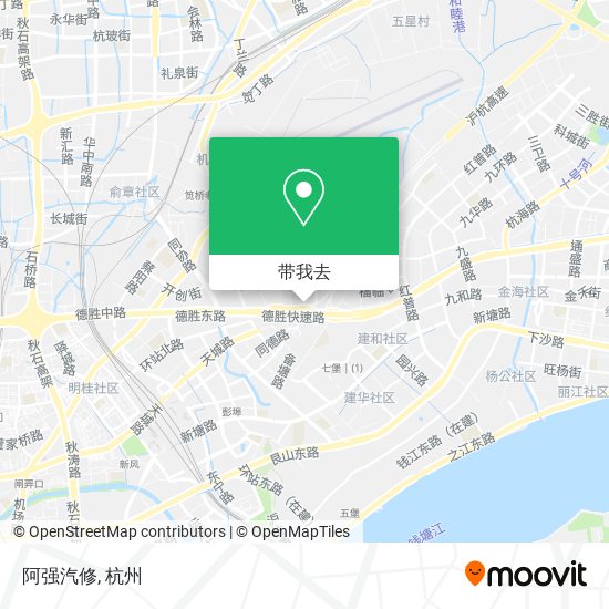 阿强汽修地图