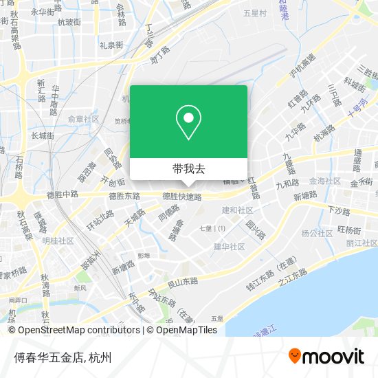 傅春华五金店地图
