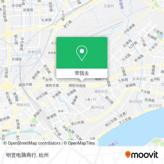 明贤电脑商行地图