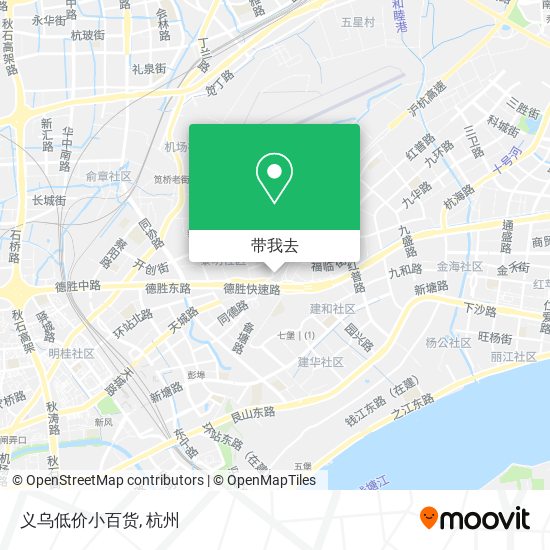 义乌低价小百货地图
