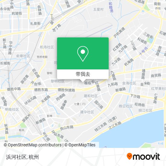 浜河社区地图