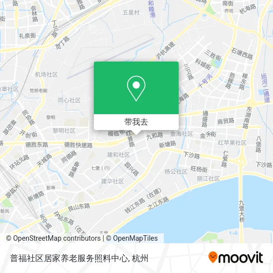 普福社区居家养老服务照料中心地图