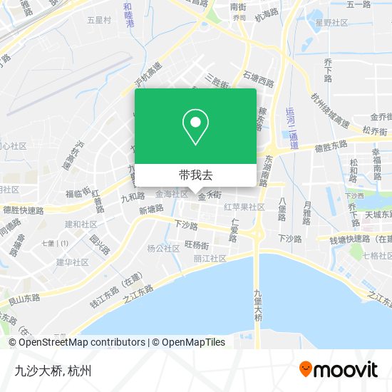 九沙大桥地图