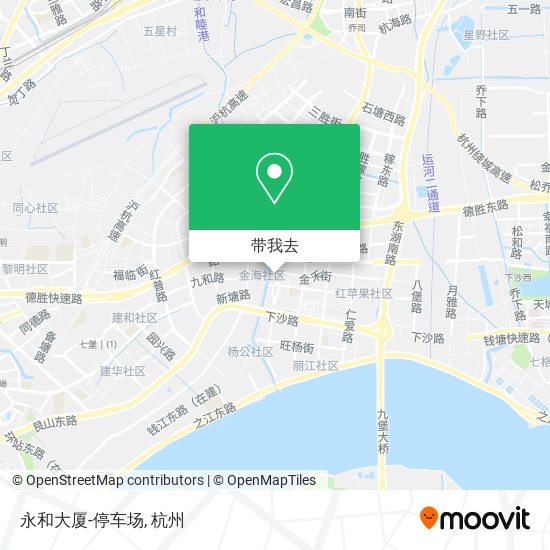 永和大厦-停车场地图