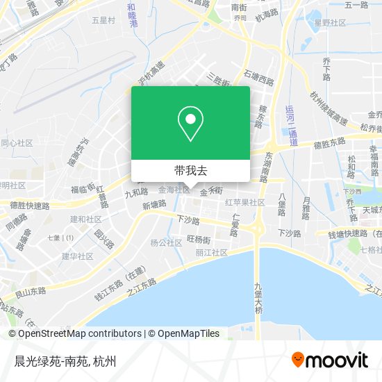晨光绿苑-南苑地图