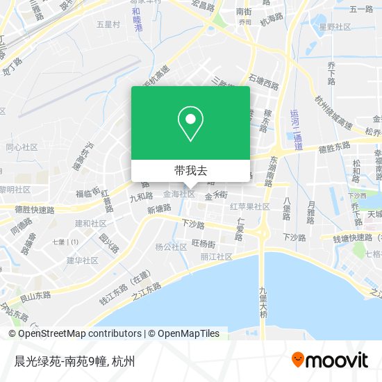 晨光绿苑-南苑9幢地图