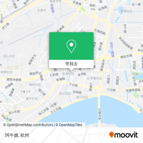 阿牛嫂地图