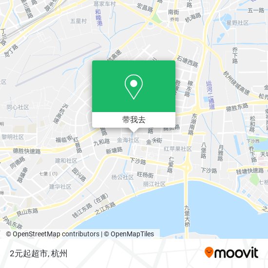 2元起超市地图