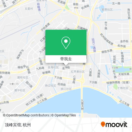 顶峰宾馆地图