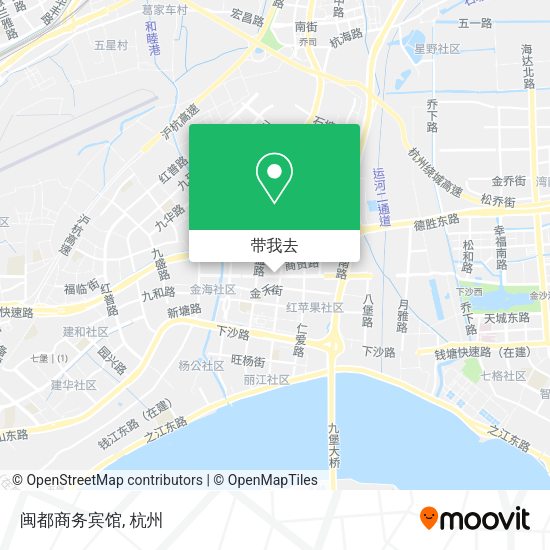 闽都商务宾馆地图
