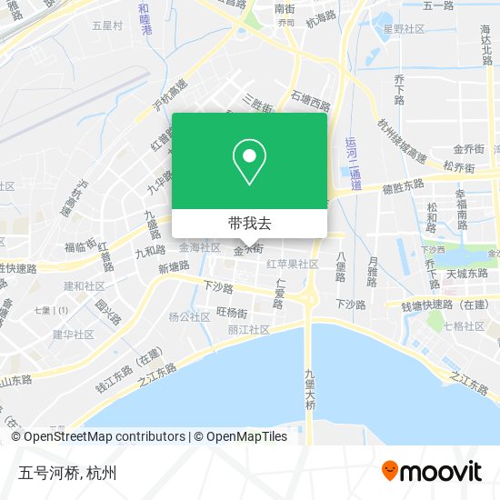 五号河桥地图