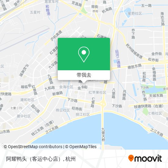 阿耀鸭头（客运中心店）地图