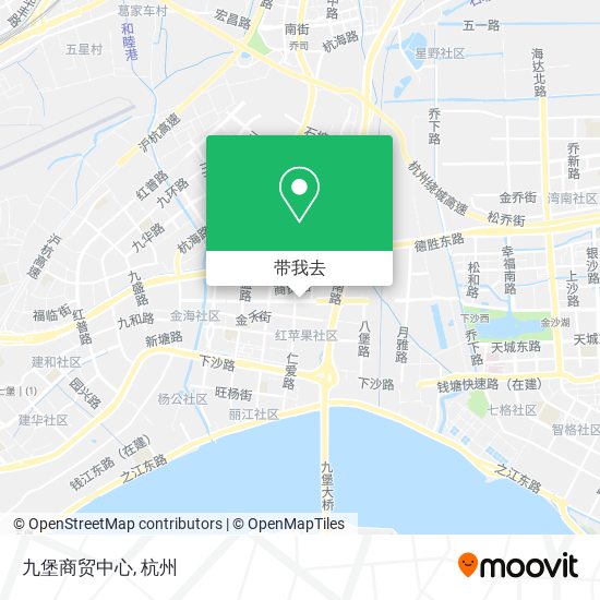 九堡商贸中心地图