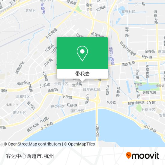 客运中心西超市地图