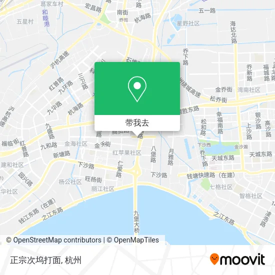 正宗次坞打面地图
