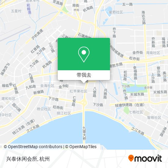 兴泰休闲会所地图