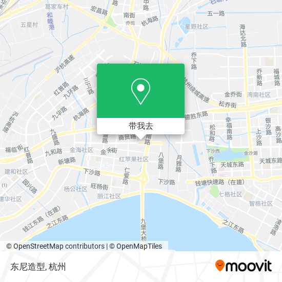 东尼造型地图