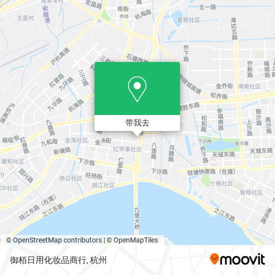 御栢日用化妆品商行地图
