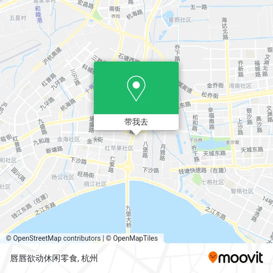 唇唇欲动休闲零食地图