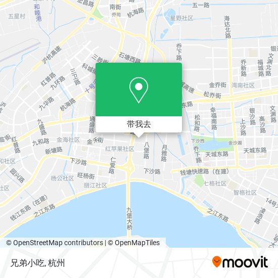 兄弟小吃地图