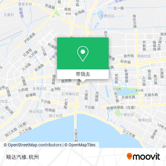 顺达汽修地图