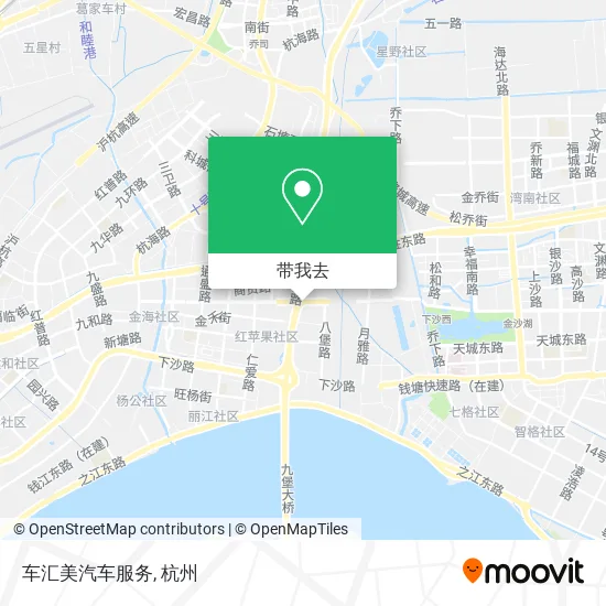 车汇美汽车服务地图