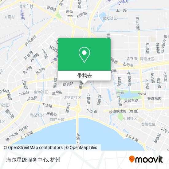 海尔星级服务中心地图