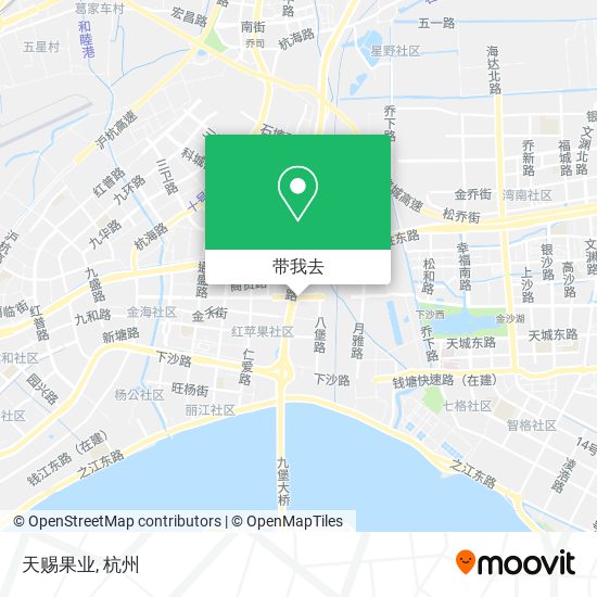 天赐果业地图
