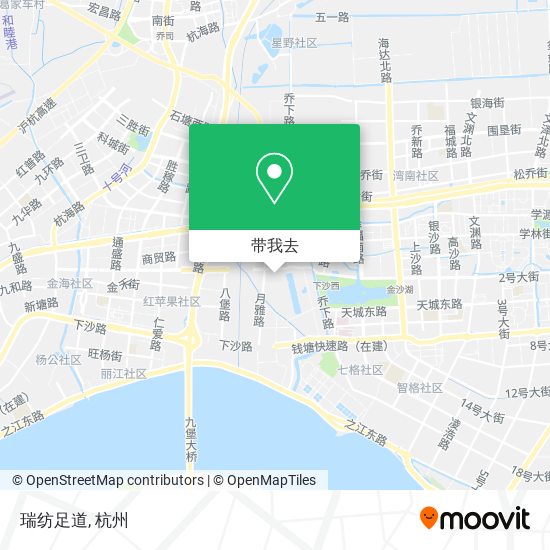 瑞纺足道地图